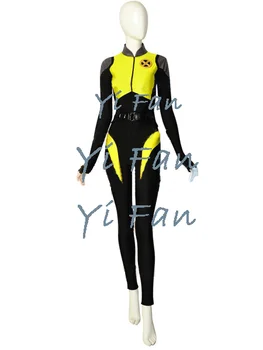 Najnoviji Negasonic Tinejdžerski Боеголовка V3 Дэдпул Cosplay Odijelo 3D Print Elastan Superheroj Ženski Kostim Зентай
