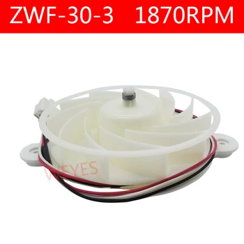 NOVI dijelovi hladnjaka, ventilator ventilator motora ZWF-30-3 DC12V 2,5 W 1870 o/min, 3-žični ventilator za hlađenje