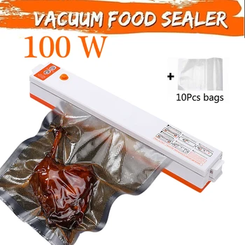 Novi Električni Vakuum Paker pakerica Za domaće Kuhinje, Uključujući i 15 kom. Pakete Hrane Za Poslovni Vakuumska Brtvljenje Hrane
