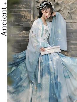 Novi Kineski Tradicionalni Kostim Hanfu Ženski Princeza Iz Bajke Suknja Elegantan Modni Trend Djevojka Azijske Retro Haljina Cosplay