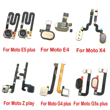 Novi Motorola Moto E4 E5 G4 G5 Plus Home Gumb Otiska Prsta Touch ID Senzor Fleksibilan Kabel Traka Rezervni Dijelovi