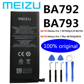 Novi Originalni BA793 BA792 BT53S za Meizu Pro 7 Plus M793Q M793M M793H/Pro 6 6S 7 M792H M792Q M792C BA791 Baterija za smartphone