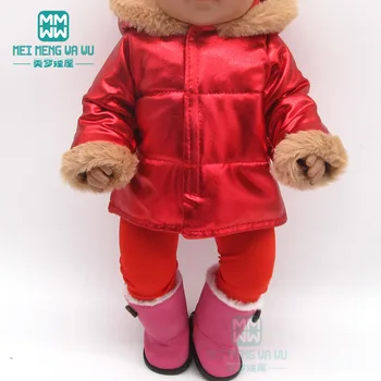 Odjeća za lutke pogodan za dječje igračke 43 cm, ima lutke i američke lutke 45 cm, tople kapute i kostime
