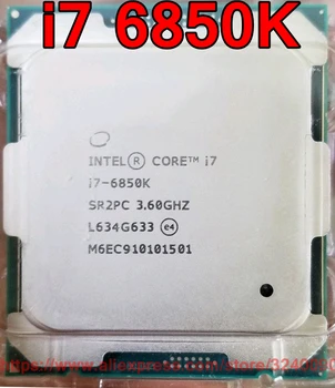 Originalni procesor Intel CORE i7 radnog takta 6850K Procesor i7-6850K 3,60 Ghz 15 M 6-Core Socket2011-3 Besplatna dostava