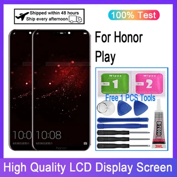 Originalni Za Huawei Honor Play LCD zaslon osjetljiv na Dodir Digitalizator Za Zamjenu COR-L29 COR-AL00