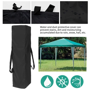 Prijenosni Оксфордская torba za nošenje Šator, pribor za spremanje šatora s ručkom, pogodan za šatore od 3 m do 6 m ili torba za pohranu pergole