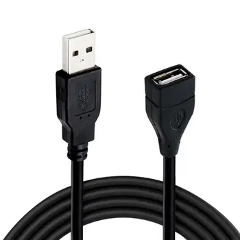 Produžni Kabel, USB Crni Суперскоростной Mini-USB 2.0 Produžni Kabel kabel Za Prijenos Podataka Za Računala Smart-TV 0.6/1/1.5 M
