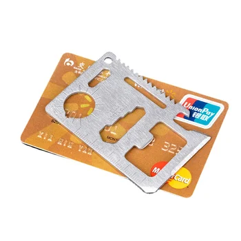 Ručni alat Kreditna kartica 11 U 1 Prijenosni Vanjski Kamp Opstanak Višenamjenski Alat Putnička Оборудование1
