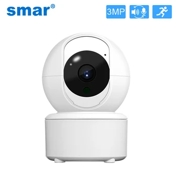 Smartdots.com ™ nema mogućnost HD 3MP u Oblaku Bežična IP kamera Inteligentno Automatsko Praćenje sigurnosti doma Čovjeka video Nadzor Mreže video Wifi Kamera