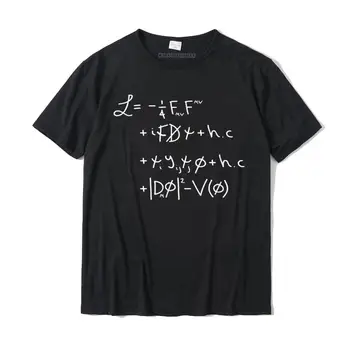 Standardni Model Лагранжиан Бозон Bozon Učitelj Fizike Majica Branded Muška Pamučna T-Shirt Majice Dizajn