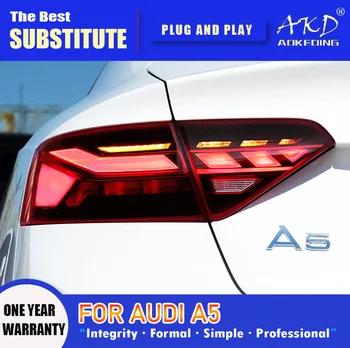 Stražnja svjetla Za Vozila Audi A5 2008-2016 A5 Stražnja Svjetla Led DRL Svjetla Za maglu Dnevna Podvozje Svjetla Tuning Auto Oprema