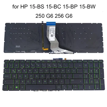 Turska, SAD, Engleska tipkovnica s pozadinskim osvjetljenjem za HP Envy X360 15-BS 15T-B 15-BC 15-BP 15-BW 250 256 G6 Tipkovnice laptop 9Z.NE1BQ.H0T