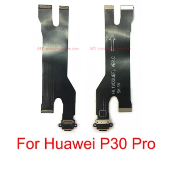 USB Punjenje Punjenje Priključna Stanica Port Naknada Fleksibilan Kabel Za Huawei P30 Pro P30pro Punjač Naknada za Priključak Fleksibilan Kabel rezervni Dijelovi Za Popravak