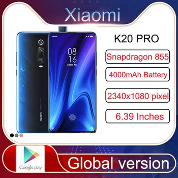 Xiaomi Redmi K20 Pro Pametni telefon Xiaomi Mi 9T PRO celular 6 GB RAM-a I 128 GB ROM Snapdragon 855 48 MP + 20 Mp Povremeni boja s poklon
