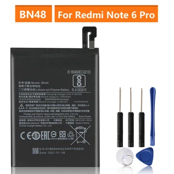 Zamjenske Baterije Za Xiaomi Redmi Note 6 Pro Note6 Pro BN48 baterija baterija baterija baterija Baterija Telefona 4000 mah