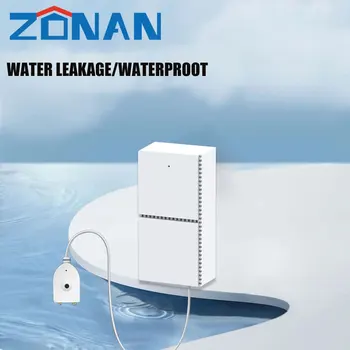 ZONAN L20 433 Mhz Senzor Istjecanja Vode Detektor Ožičenje Vodootporan Razina Vode Curi Upozorenje O Poplavi Buffer Pametna Kuća Protuprovalni Sustav