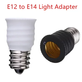Žarulja sa žarnom niti E12-E14 Držač Žarulje Adapter Priključak Pretvarača Postolje Lampe Držač Žarulje za Канделябров Pretvarač Pribor za osnivanje Lampe E14